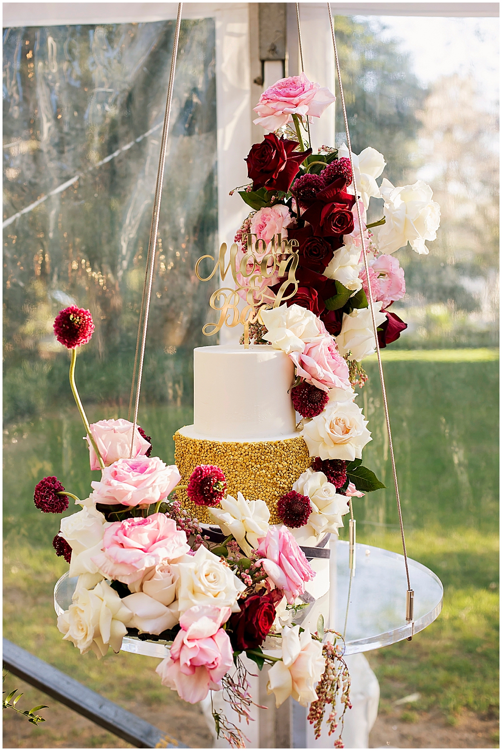 Bridal cake at Lamont House, Perth