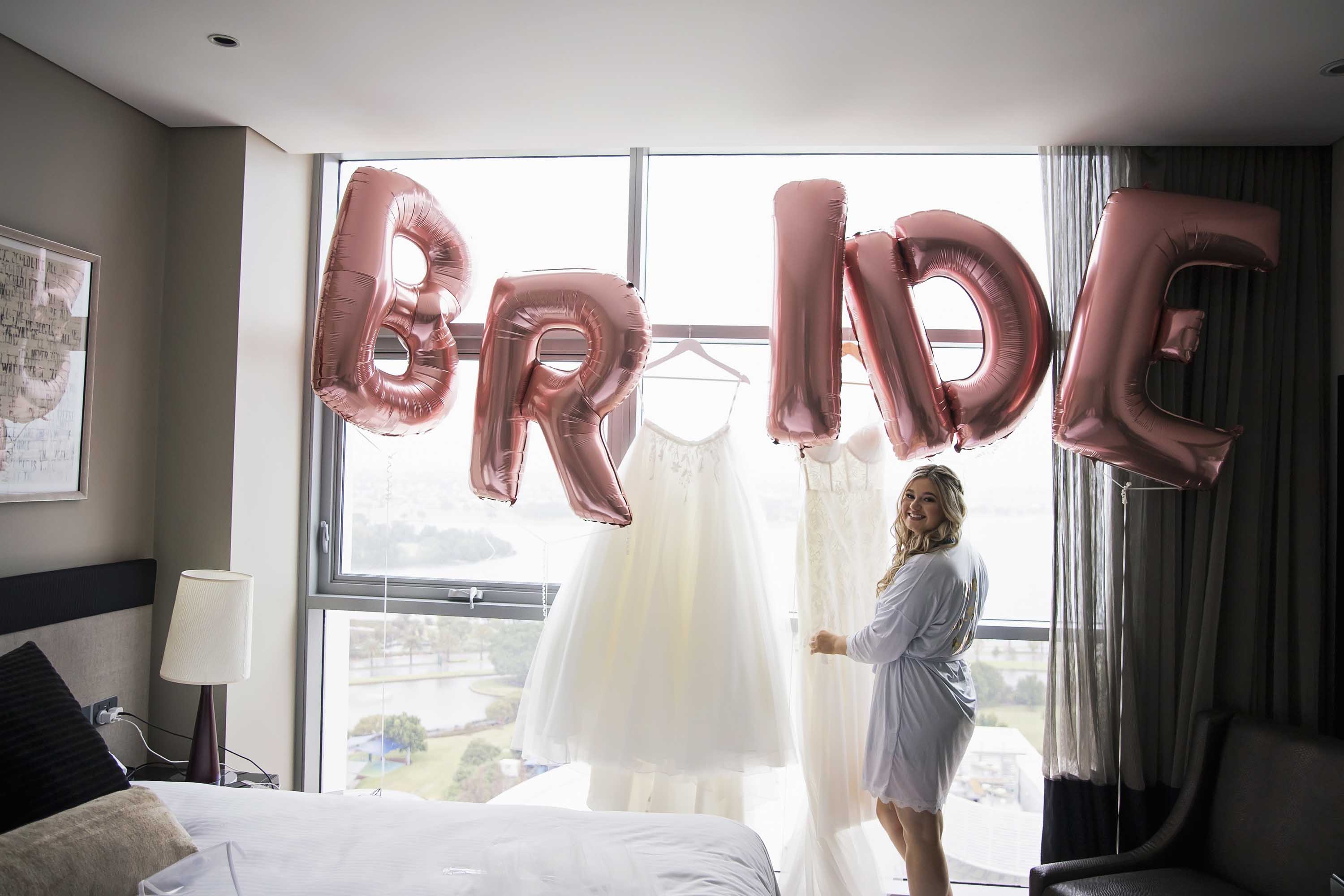 bride balloons